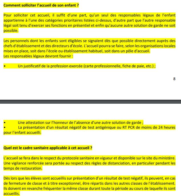 Accueil des enfants de personnel soignant Ecole élémentaire Wolfisheim